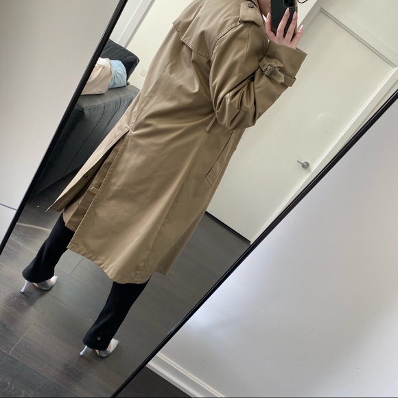 Pierre Cardin Cotton Trench Coat Rain Coat - Picture 4 of 12